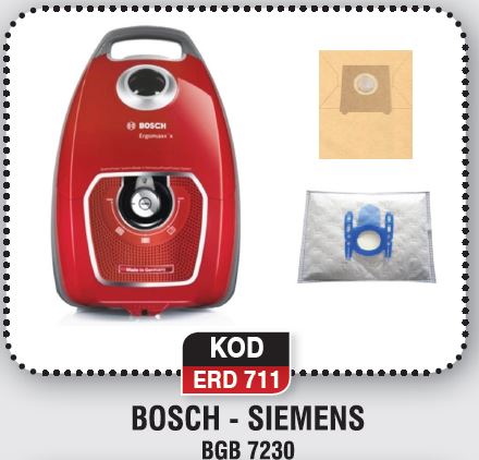 BOSH - SIEMENS BGB 7230 ERD 711